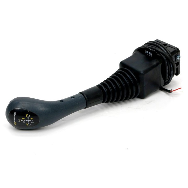 Joystick WARYNSKI cu 2 butoane, pentru control hidraulic, ergonomic, 2x butoane