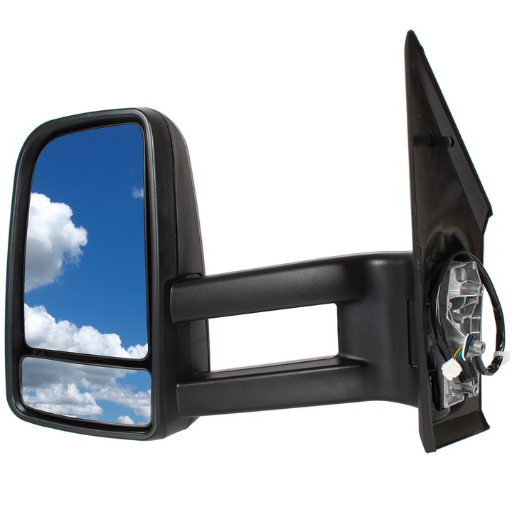 Oglinda exterioara electrica incalzita cu brat lung 25 cm stanga, M MODECAR, pentru Mercedes Sprinter B907 B910