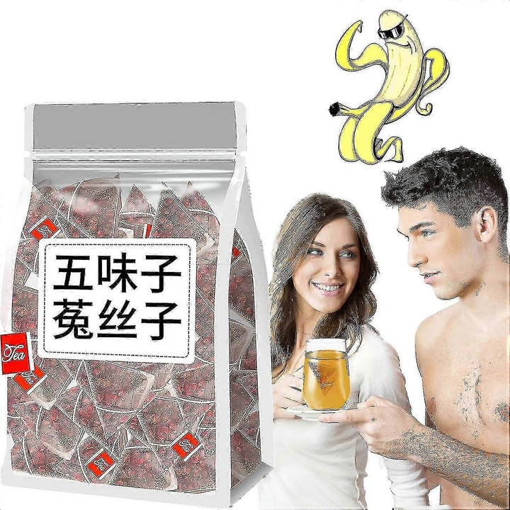 Ceai de Goji cu Cinci Arome, 40 plicuri, energizant, pentru stil de viata sanatos