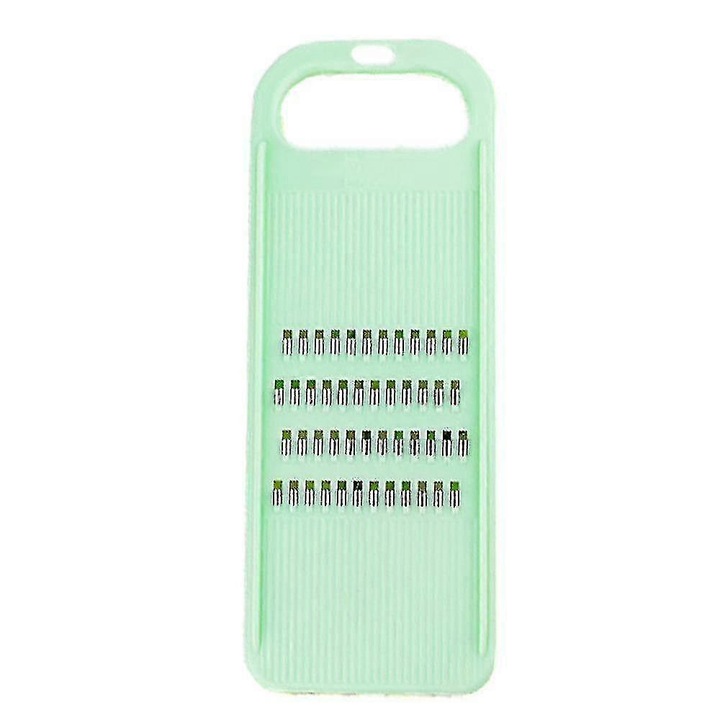 Razatoare pentru legume, set, plastic verde, cu lama din otel inoxidabil, usor de utilizat