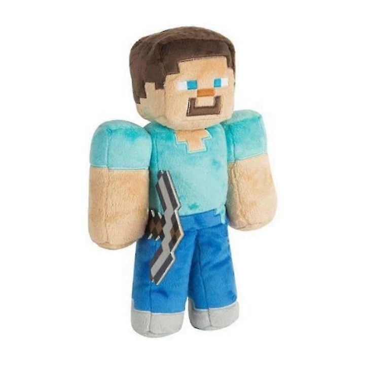 Plüssjáték, videójáték-karakter, Steve, pixeles részletek