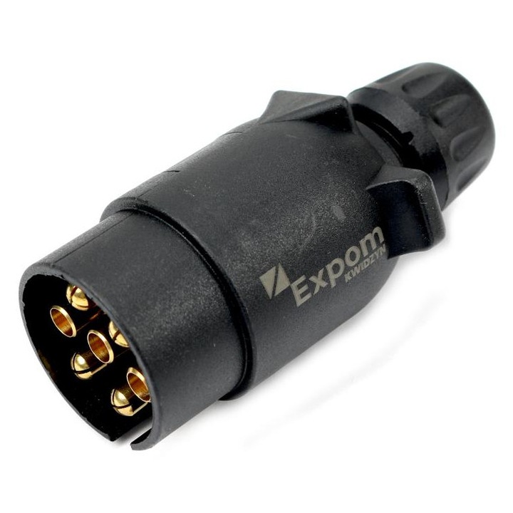 7 pólusú Expom csatlakozó, kompakt