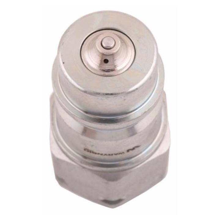 Cuplaj hidraulic rapid, Waryński M18x1.5, eliminator presiune, conform ISO 7241-A