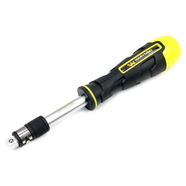 WARYNSKI csavarhúzó, kézi fogantyú, 2 funkció, 1/4"-os fejjel