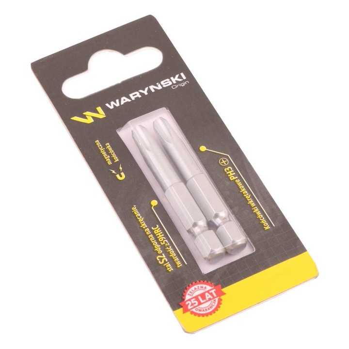 Set biti de surubelnita Warynski PH3 50mm