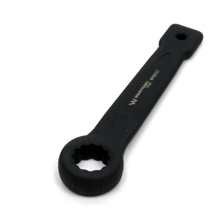 Cheie ochi 19 mm Warynski din otel CrMo cu cap de lovire