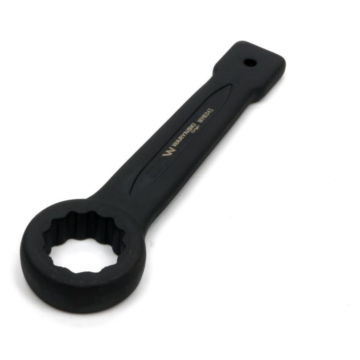 Cheie ochi 30 mm Warynski, din otel CrMo, standard DIN7444, cu ciocan pe maner