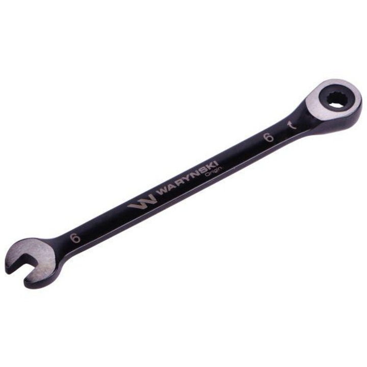 WARYNSKI 6 mm-es racsnis kombinált kulcs, 72 foggal