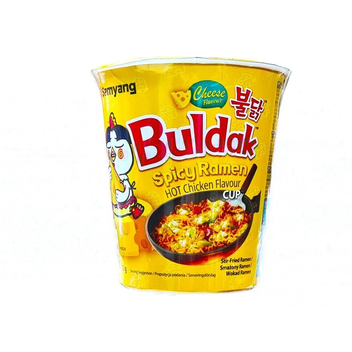 Ramen cupa Buldak chesse 80g