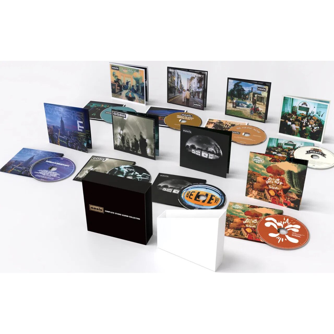 Oasis CDアルバム 9枚セット Set CD Oasis, Complete Studio Album Collection, 8CD, Rock