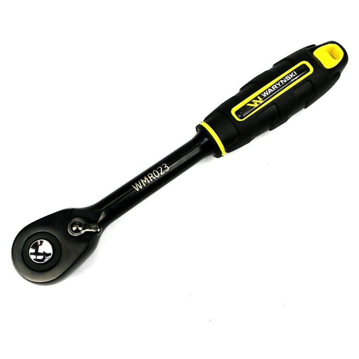 Cheie cu clichet 1/2", Warynski, 72 dinti, otel CrMo, rezistenta crescuta