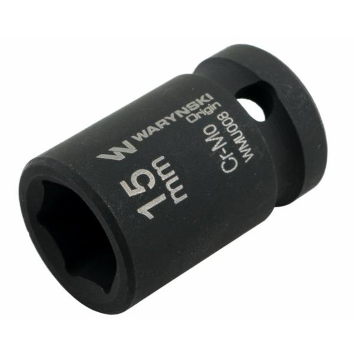 Priza hexagonala cu impact 1/2". 15 mm. CrMo. DIN 3129. Warynski