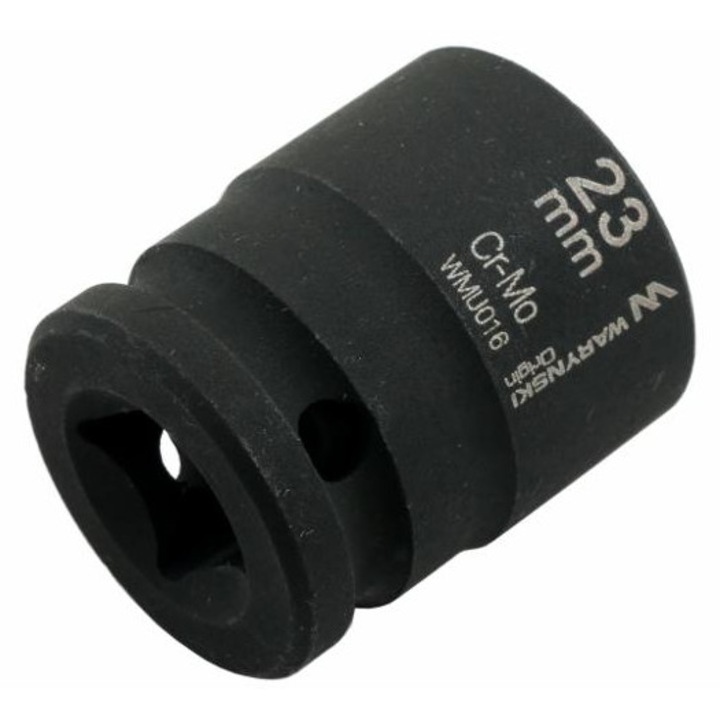 Priza hexagonala cu impact 1/2". 23 mm. CrMo. DIN 3129. Warynski