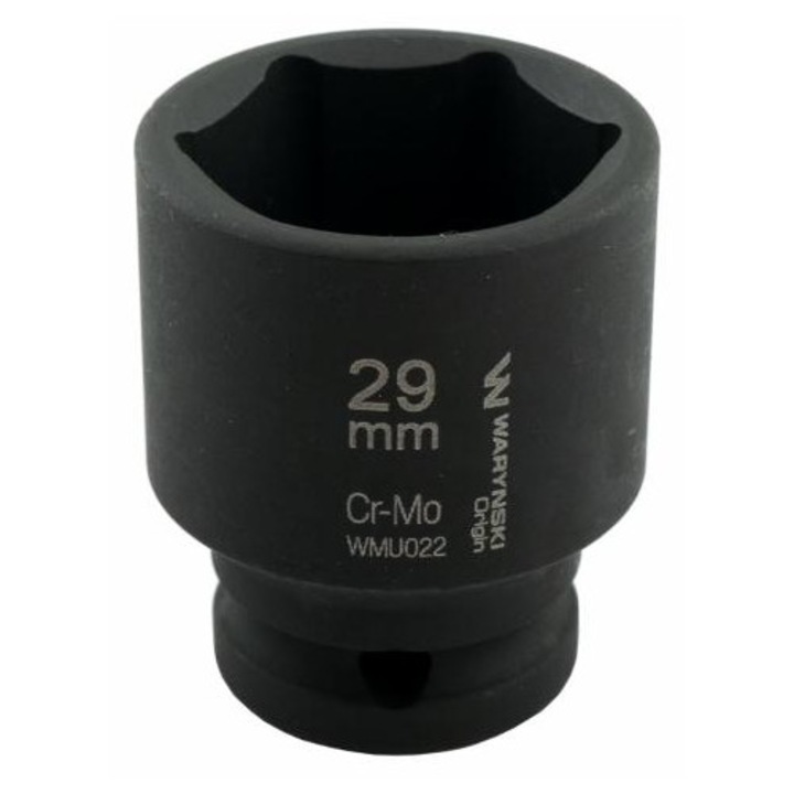 Priza hexagonala cu impact 1/2". 29 mm. CrMo. DIN 3129. Warynski