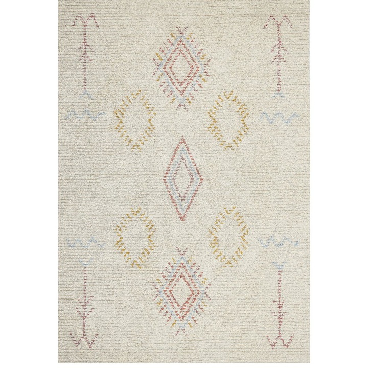 Covor, Beliani, Bettiah geometric bej, 160x230cm