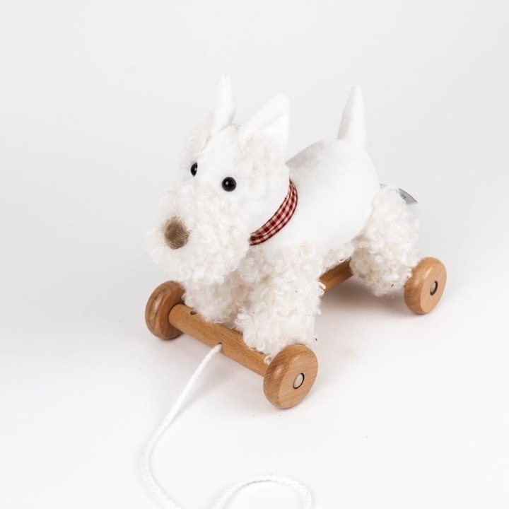Jucarie de tras catelusa Lola, Egmont Toys, 25x15x23 cm, +12 luni