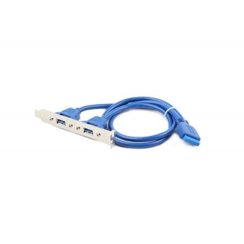 Back Panel Bracket USB 3.0 Receptacle Gembird Back Panel Bracket USB 3.0 Receptacle Gembird