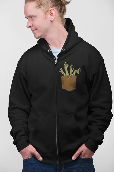 ZIPPO00034 Zombi, Negru