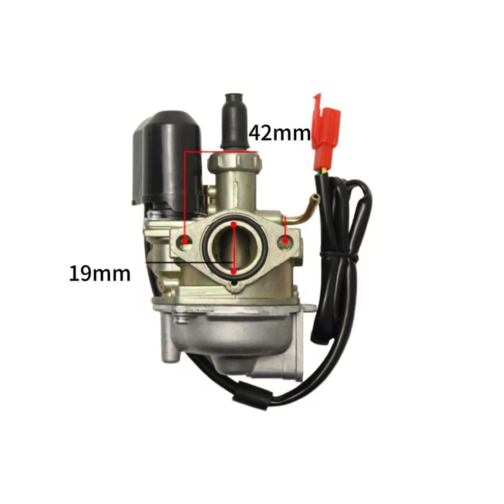 Carburator de 19 mm pentru scutere DIO50 in doi timpi, Dio50 AF18 AF27 AF28 TACT SA50 SK50