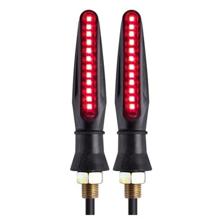 Semnale led scuter tip banda (rosu)