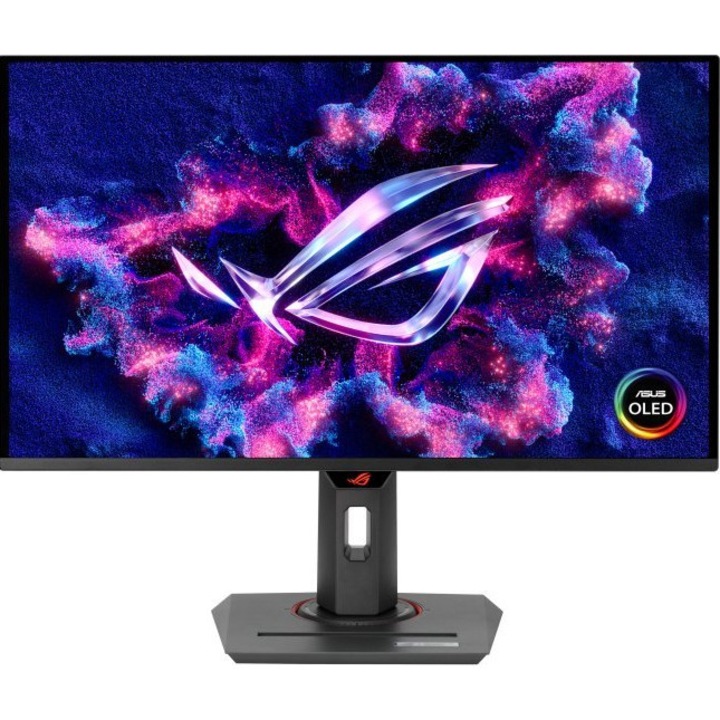 Геймърски монитор ASUS ROG Strix OLED, 26.5" QHD 2560 x 1440, OLED, 0.03 ms, 360 Hz, Черен