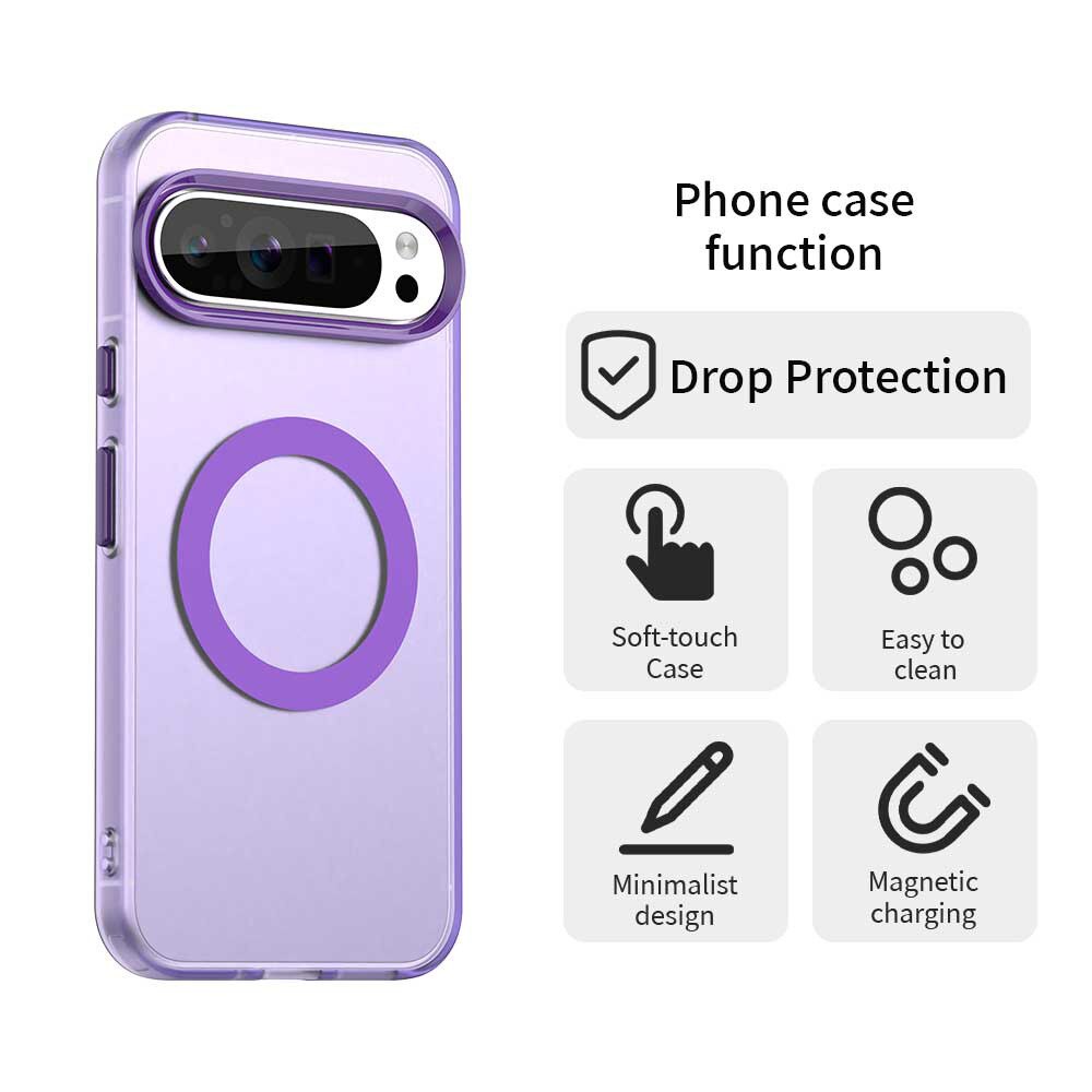 Husa pentru Google Pixel 10 / 10 Pro - Techsuit CandyCase MagSafe - Purple
