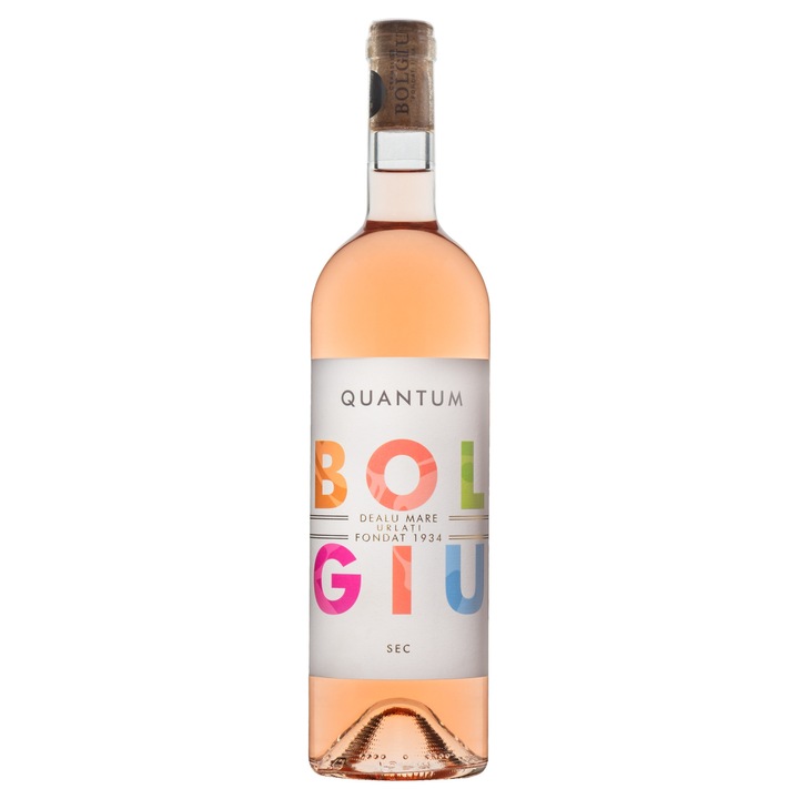 Vin rose sec Quantum - Bolgiu - Cabernet Franc Feteasca Neagra - 750 ml
