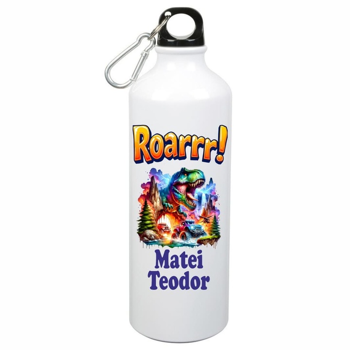Бутилка за вода, Динозавър, 500 мл, BGC008