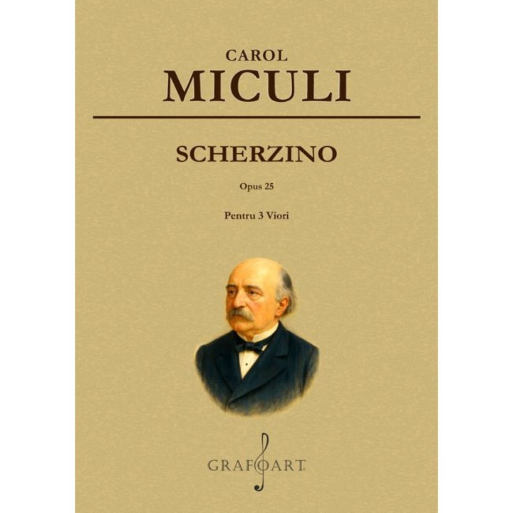 Scherzino pentru 3 viori - Carol Miculi