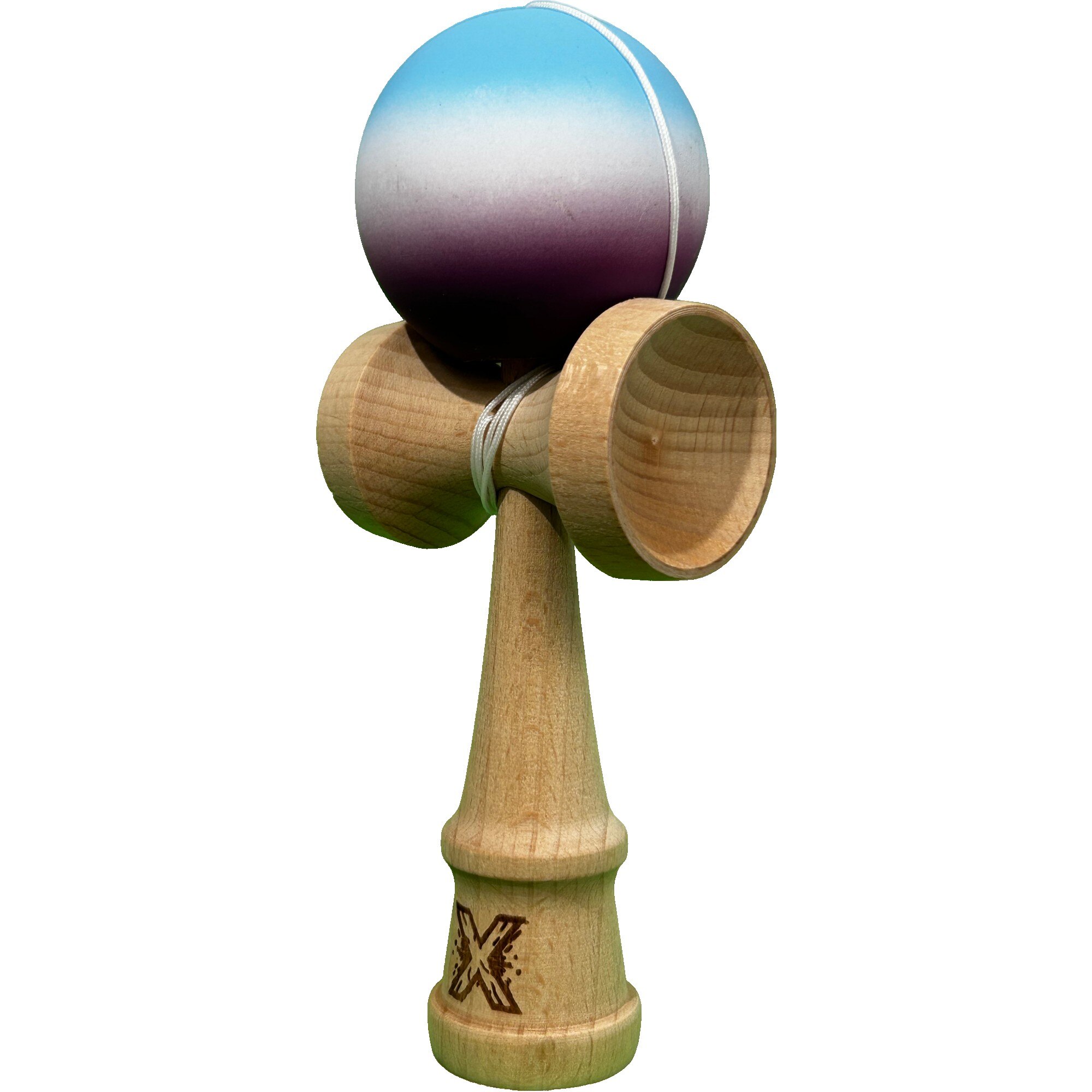 Jucarie Interactiva Kendama X Profesionala, Flippy, din Lemn cu