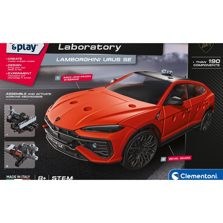 Mechanikai laboratórium – Lamborghini Urus építőkészlet