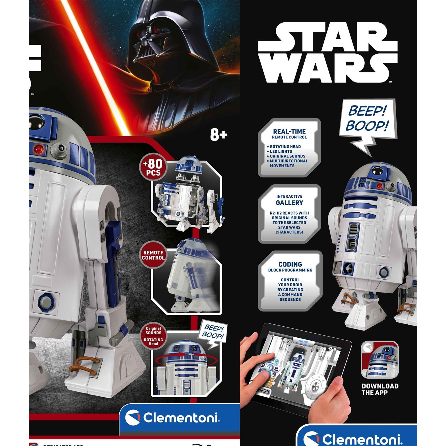 Star Wars R2D2 set de construcție robot programabil - eMAG.ro