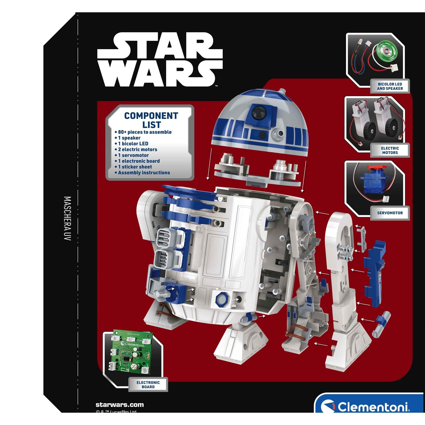 kktt2mg 　R2-D2 Star Wars R2D2 set de construcție robot programabil - eMAG.ro