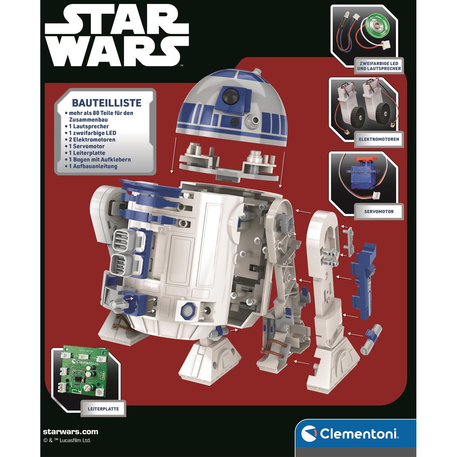 Star Wars R2D2 set de construcție robot programabil - eMAG.ro