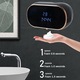 Dozator automat sapun lichid cu spuma, Axroad Mall, Dispenser cu senzor de miscare, Impermeabil IPX5, Fara atingere, Prindere de perete fara gauri pentru baie, Display cu afisaj LED, Pentru baie, bucatarie, hotel, 350 ml, Negru