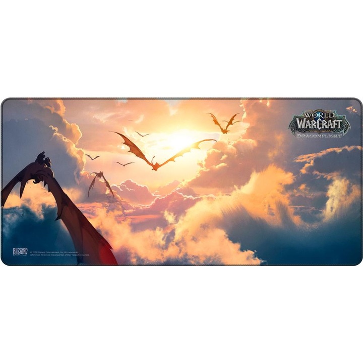 Mousepad gaming World Of WarCraft Dragonflight - Clouds, XL