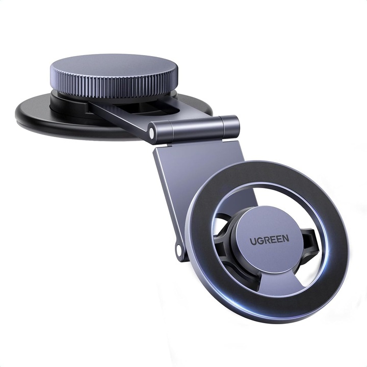 Suport auto UGREEN Magnetic rotating, negru
