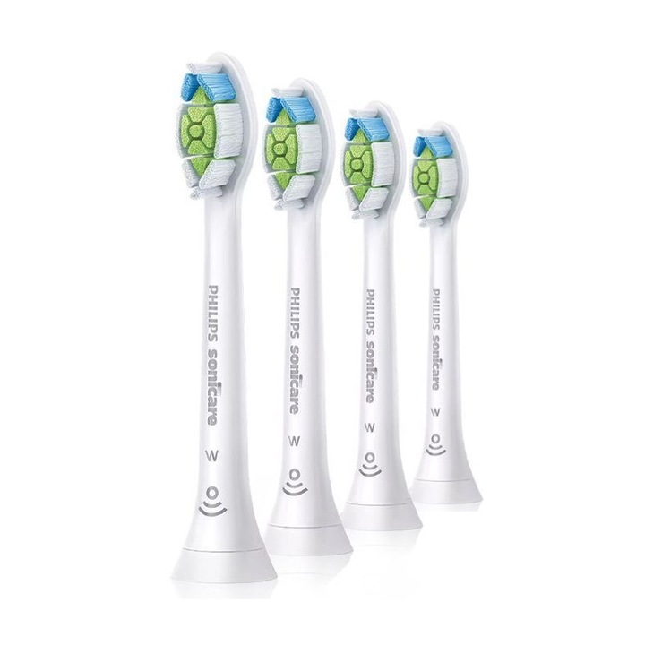 Philips HX6064/10 Електрическа четка за зъби, бяла, 4 броя