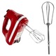 Set accesorii mixer de mana, beateri si tel, inox, argintiu