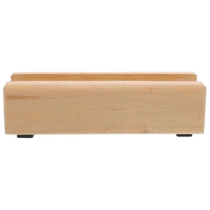 Suport pentru oglinda din lemn, design minimalist, 25x8x6.5cm, culoare: ca in imagine