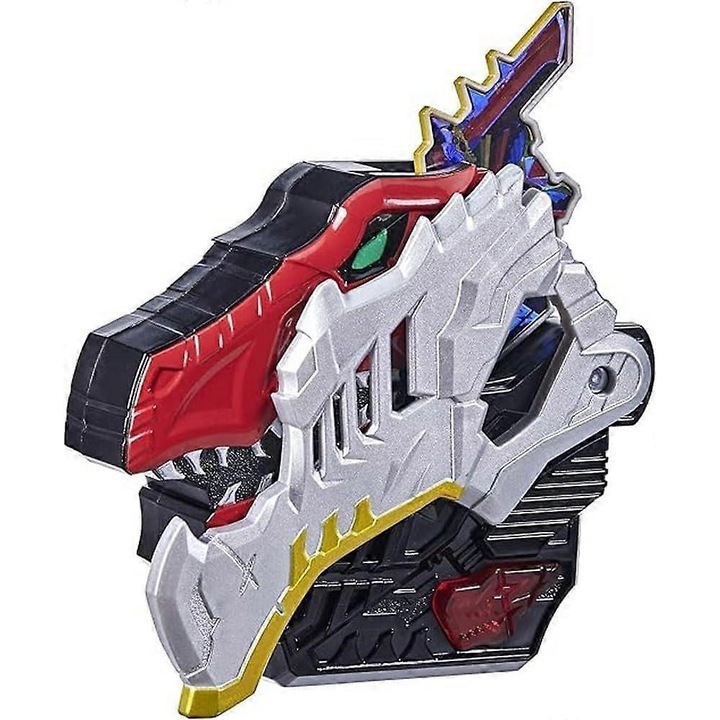 Jucarie electronica Dino Fury Morpher, activare prin miscare, lumini si sunete, multicolor