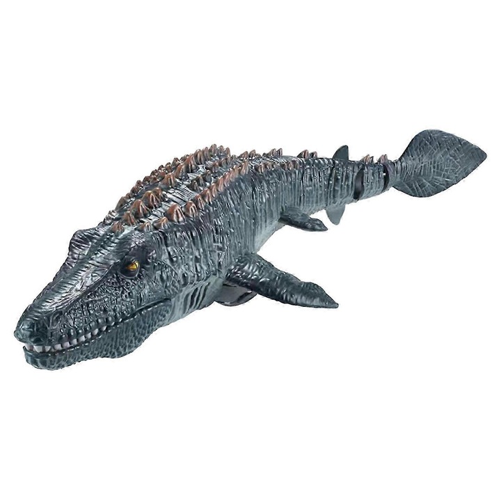 Mosasaurus RC fürdőjáték szett, távirányítóval, 2.4G, vízálló, 40x14.5x7.5cm, 6+ éves gyermekeknek