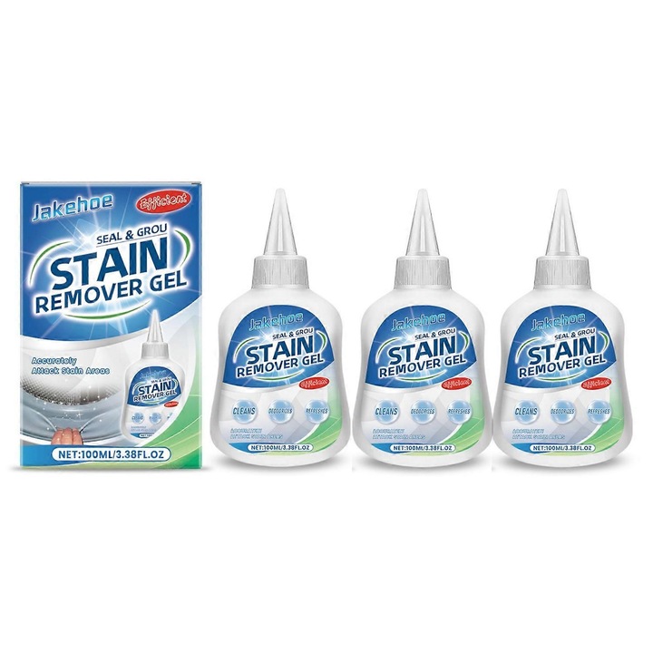 Solutie de curatare suprafete, jakehoe, set de 3 bucati, fara toxine, miros placut