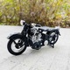 Motocicleta de jucarie 1:18 Harley-davidson 1948 Fl Panhead, aliaj, multicolor