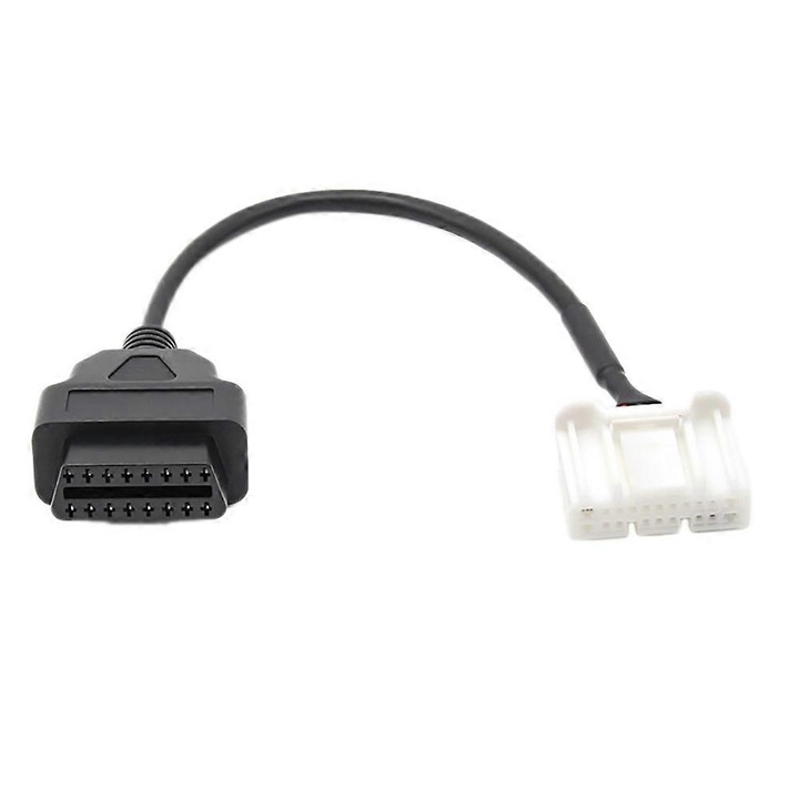 Cablaj diagnostic OBD 20 pini pentru Model S/X, negru, 12V