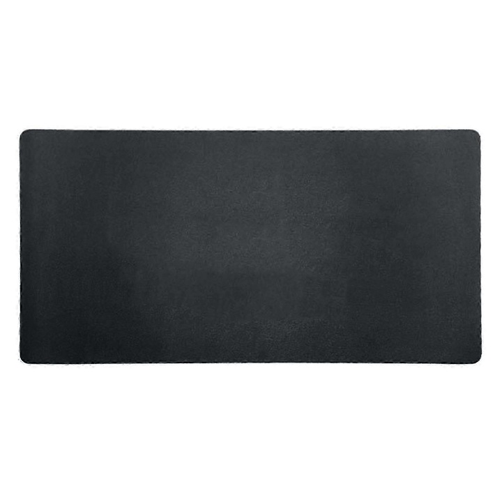 Неплъзгаща се PVC подложка за мишка, водоустойчива, сгъваем дизайн, 60x30см/80x40см, черна