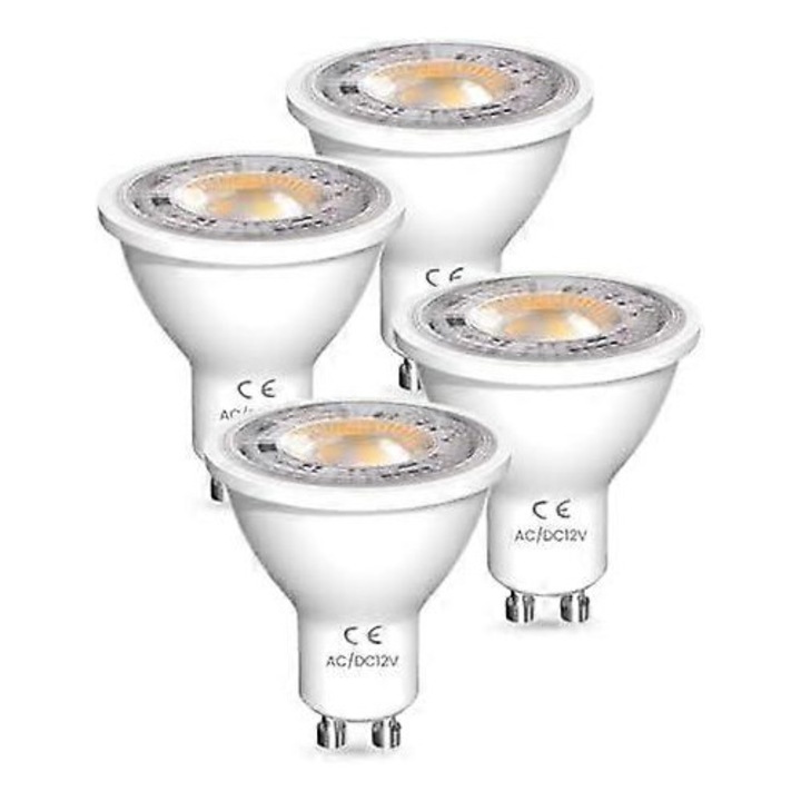 Bec LED MR16 GU10 7W 610lm 3000K alb cald, set de 2 bucati