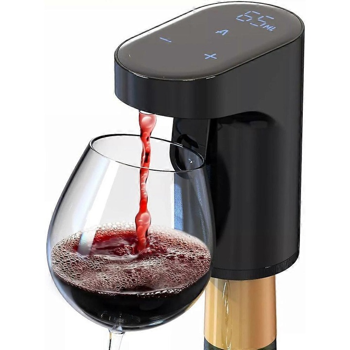 Dispenser de bauturi, negru, capacitate 999ml, din inox si plastic