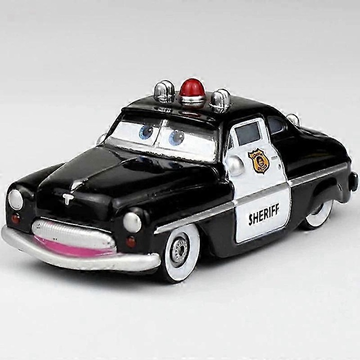 Set masinute diecast - Tractor, Sheriff, Racing, 1:55, multicolor