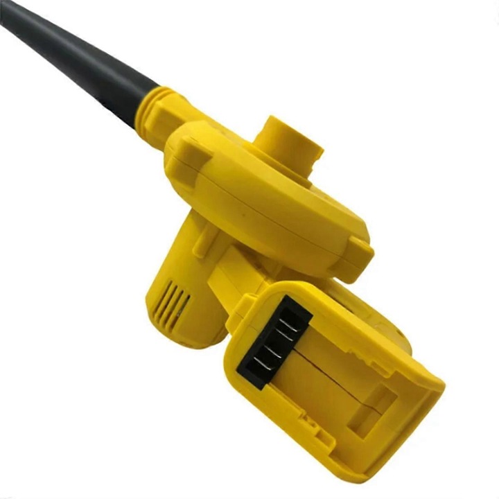 Прахосмукачка за прах, жълта, пластмасова, 18V-20V, необходим е комплект за сглобяване